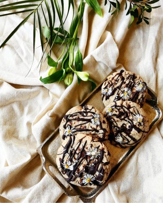  Cookies Sarrasin chocolat noir